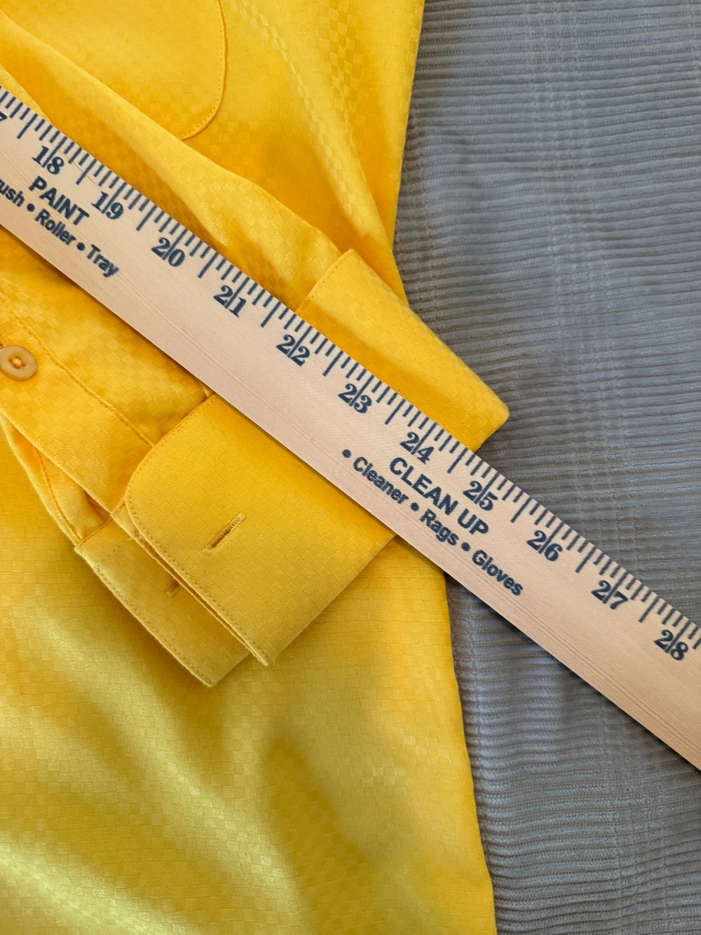 Bruno Conte by Don Jonathan Gold Dress Shirt – 15½ / 34-35 - Picture 6 of 9